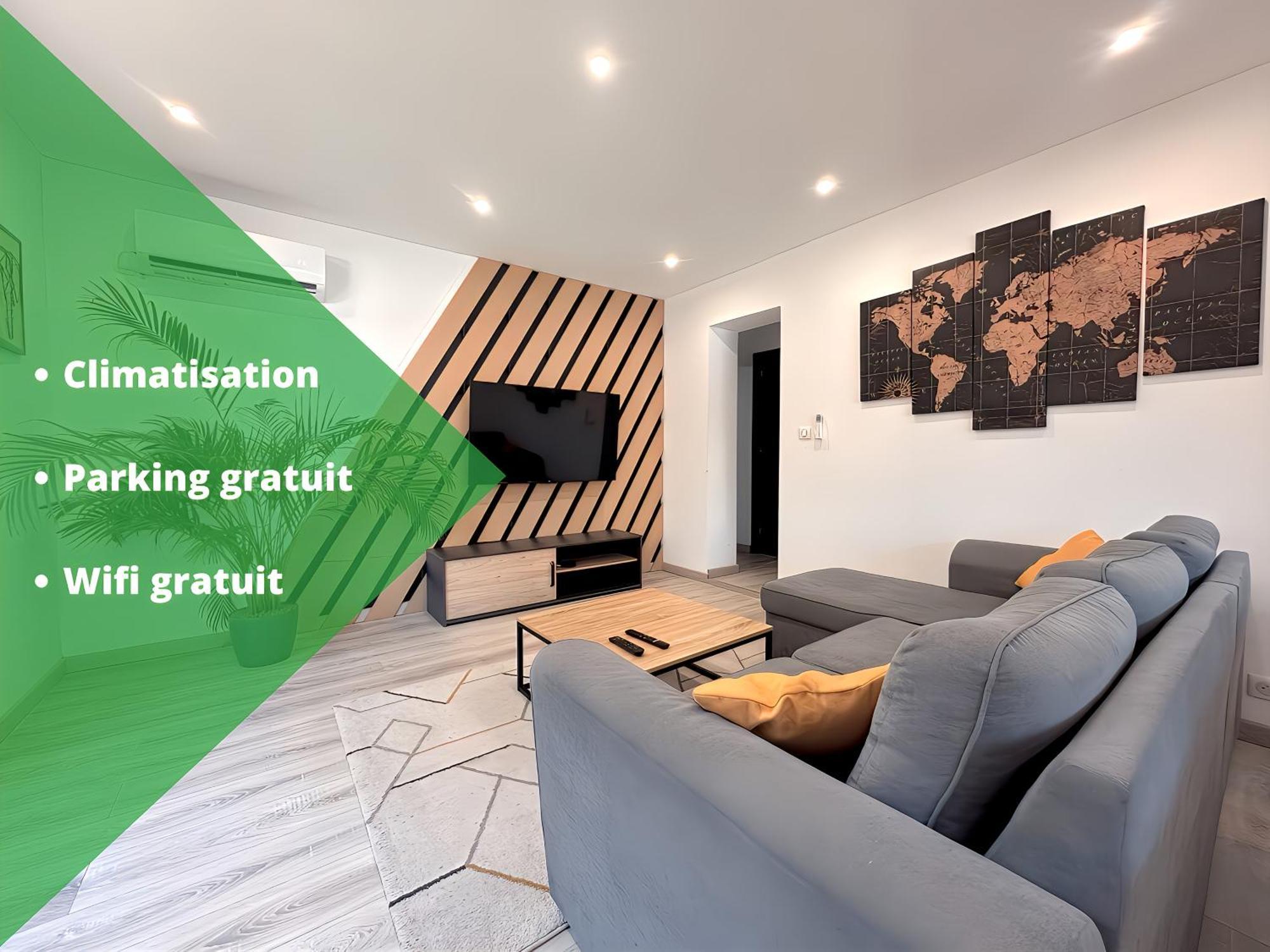 Le Moderna Cocooning - Climatise Apartment